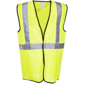 Men's High-Visibility Yellow Safety Vest